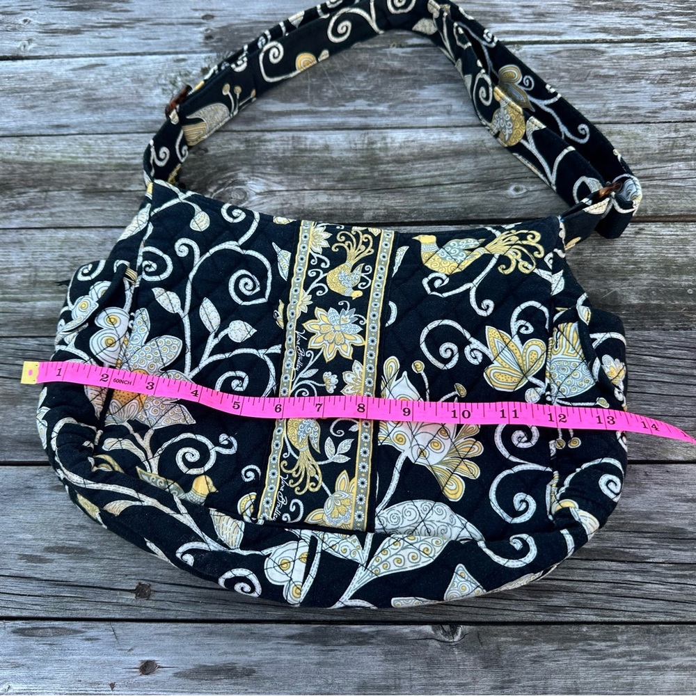 Vera Bradley "Yellow Bird" Morgan Shoulder Bag - Retired Pattern - Picture 11 of 13